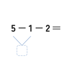 【計算】3つのかずのひきざんフラッシュカード
